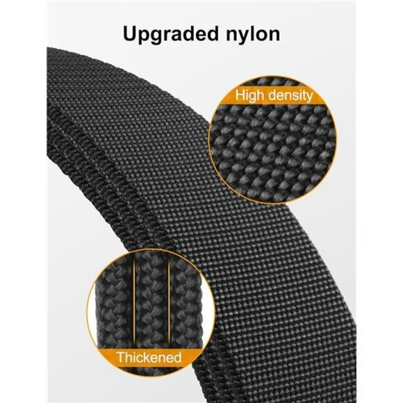 JUKMO Tactical Belt for Men Stretch Nylon Quick Release Military Work Hiking - Picture 3 of 7